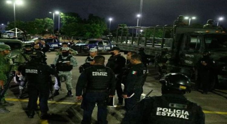 Operativo de seguridad en bares y cantinas