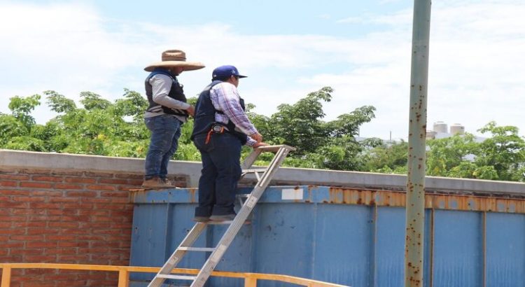 Revisión de trabajados de modernización de cárcamos en Mazatlán