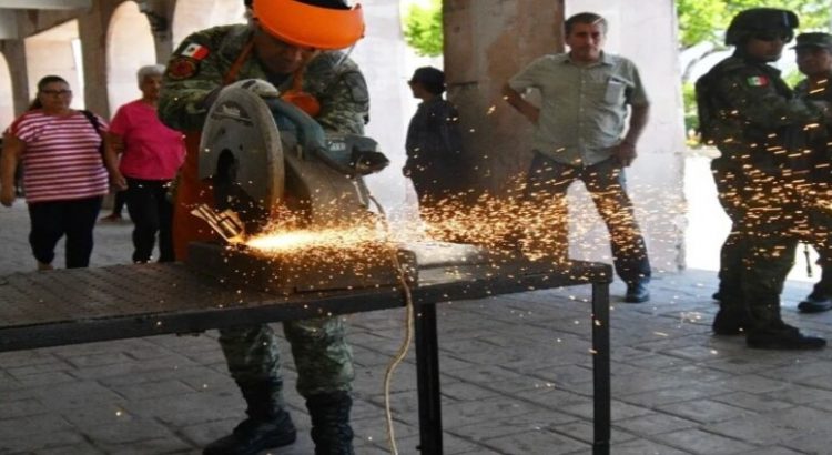 Canje de armas en Mazatlán