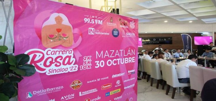 Llega a Mazatlán la Carrera Rosa Sinaloa