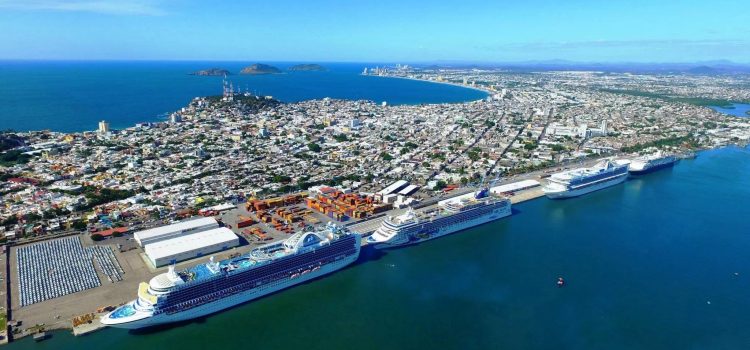 Arribarán 11 cruceros a Mazatlán este mes de octubre
