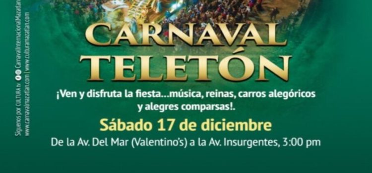 Carnaval Teletón en Mazatlán