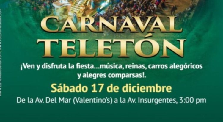 Carnaval Teletón en Mazatlán