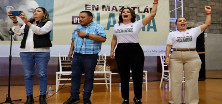 Claudia Sheinbaum ya tiene comité de apoyo oficial en Mazatlán