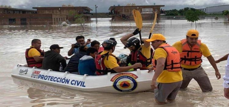 En Mazatlán 300 familias resultaron damnificadas por las lluvias