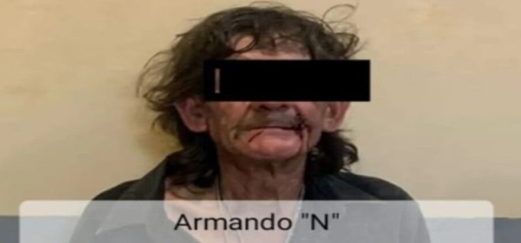 Detienen a adulto mayor por abusar de un menor de edad