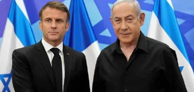 Pide Macron a Israel detener los bombardeos