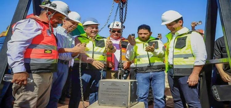 El gobernador colocó la primera piedra de Ciudad Millennial 