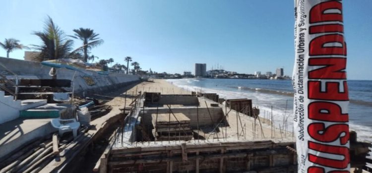 Ayuntamiento de Mazatlán suspendió la construcción de un restaurante