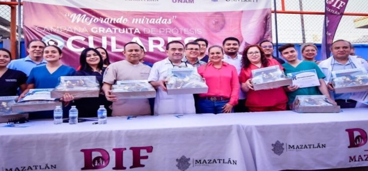 El DIF entregó 95 prótesis oculares