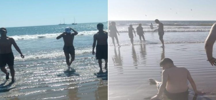 Salvan a cinco turistas en Mazatlán