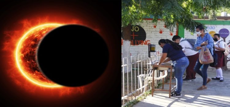 Sinaloa suspenderá clases el día del eclipse solar