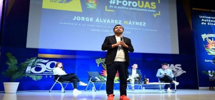 Máynez asegura que Mazatlán tiene falta de Gobierno y liderazgo