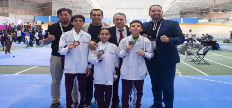 Sinaloa se lleva tres medallas en taekwondo