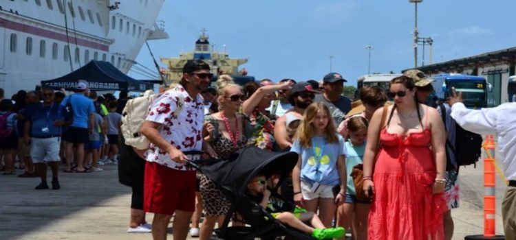 En el primer semestre del año Mazatlán recibió a más de 200 mil cruceristas