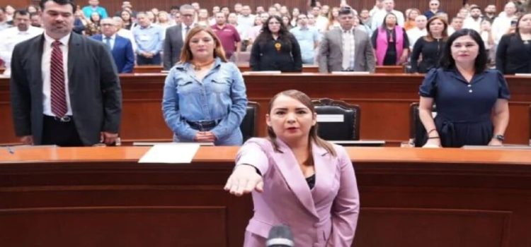 Nombran a Claudia Zulema Sánchez nueva fiscal de Sinaloa