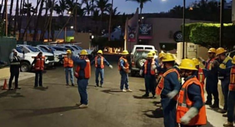 Desplegará CFE un millar de trabajadores electricistas en BCS, Sonora y Sinaloa