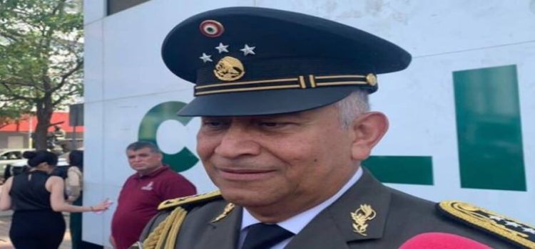 El General Leana Ojeda afirma que la seguridad en Sinaloa depende de los grupos delincuenciales