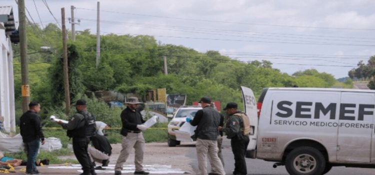 Jornada violenta en Sinaloa deja un saldo de 10 muertos