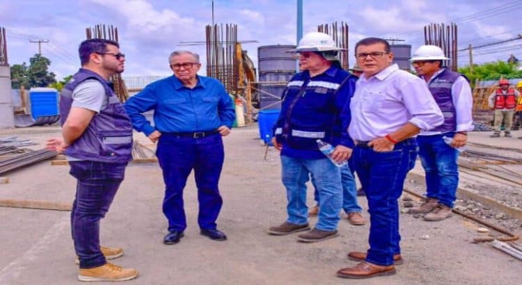 El gobernador Rubén Rocha Moya supervisa obras en Mazatlán