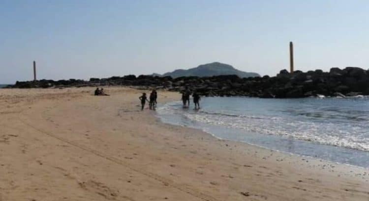 Rescatan a 4 turistas en playa Sábalo Dos