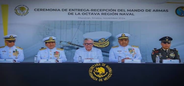 José Daniel Reséndiz asume el cargo como nuevo jefe Naval en Mazatlán