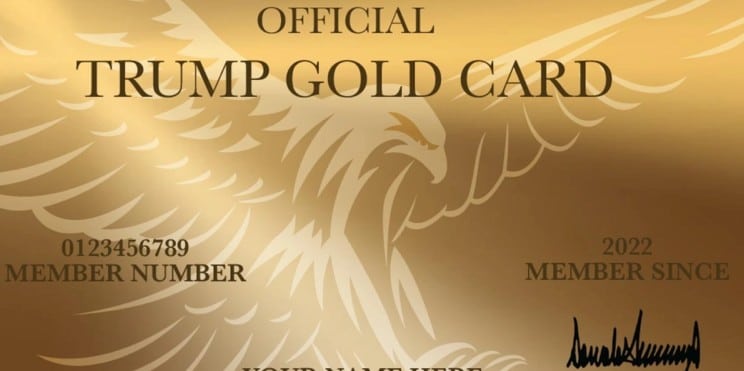 Trump lanzará a la venta la “Golden Card” para residir en Estados Unidos