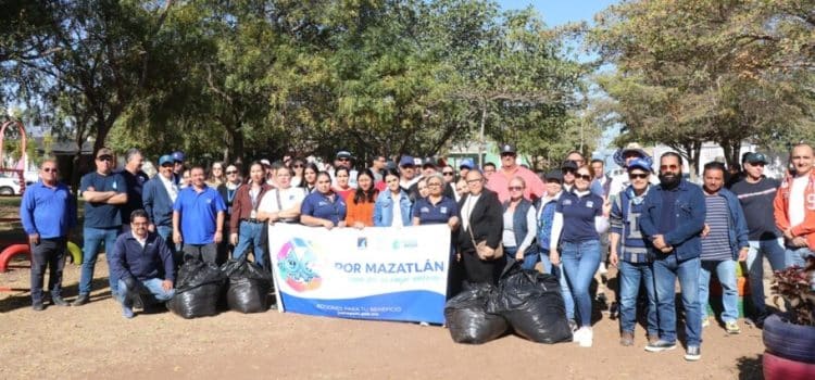 Ponen en marcha las Jornadas de Servicio “Por Mazatlán, tu mano por un mejor entorno”