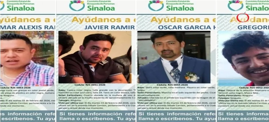 Desaparecen cuatro turistas en Mazatlán; familiares claman por su localización con vida