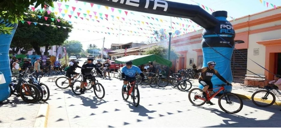 Más de mil ciclistas recorren Mazatlán en rodada “Pueblos y Paisajes 2026”