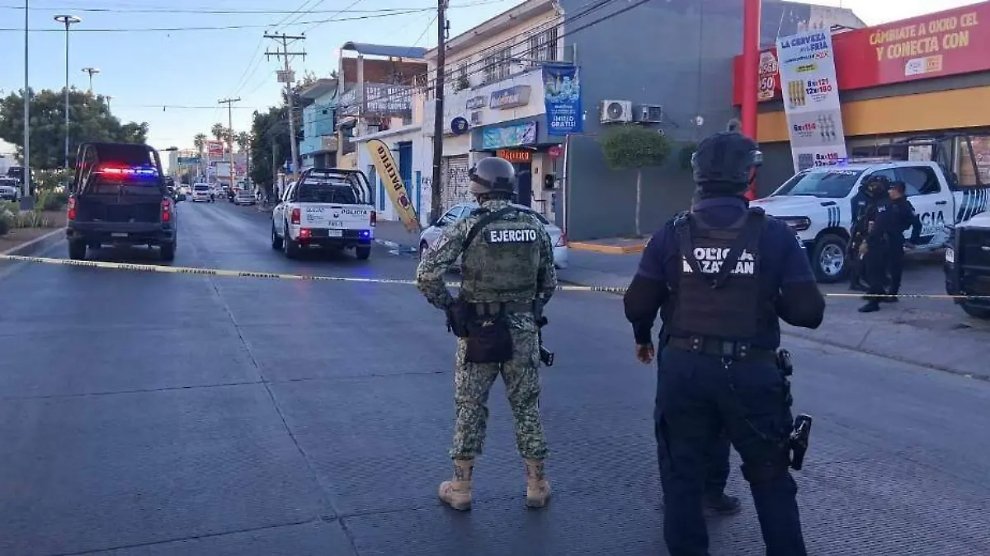 Ejecutan a hombre a balazos en plena avenida Gabriel Leyva en Mazatlán