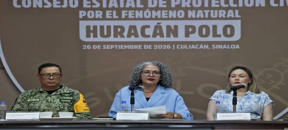 Sinaloa activa operativo por huracán Polo y habilita 136 refugios