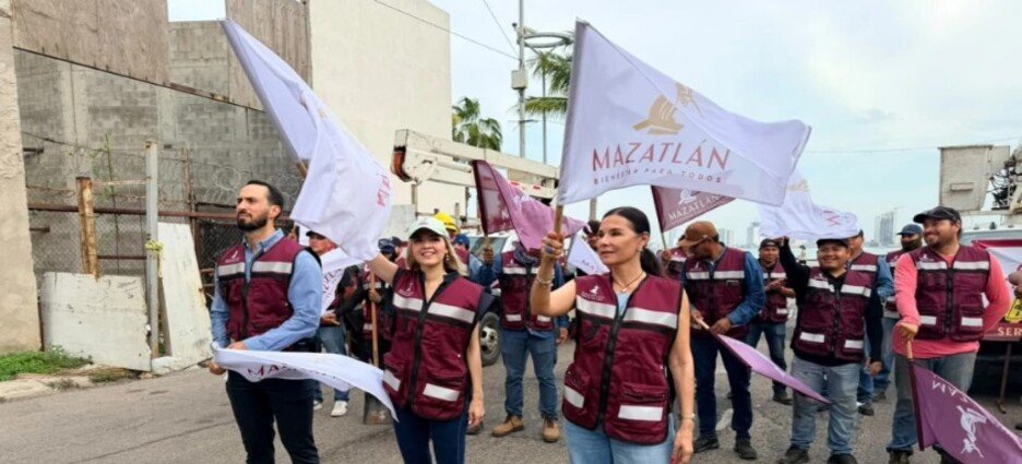 Arranca “Mazatlán al 100” para mejorar calles, alumbrado e imagen urbana