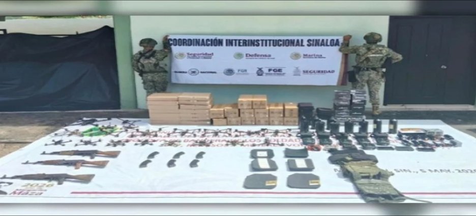 Ejército asegura 42 explosivos y 15 drones