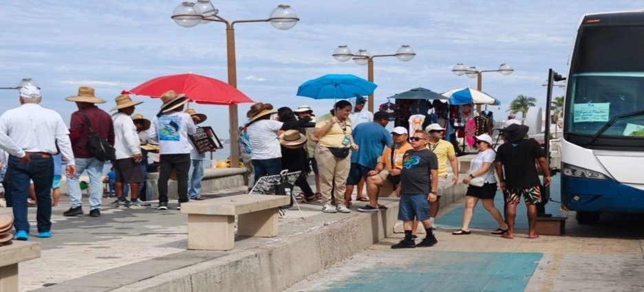 Cruceros dejan derrama de más de 613 millones de pesos en Mazatlán