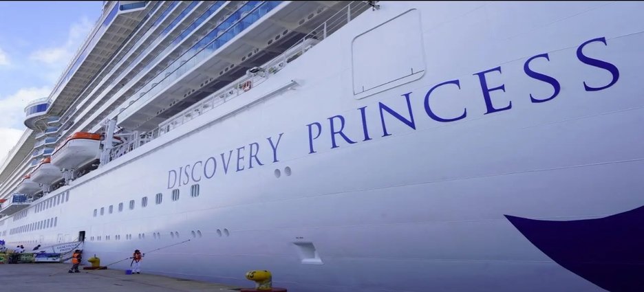 Mazatlán recibe al Discovery Princess con más de 3 mil 500 cruceristas